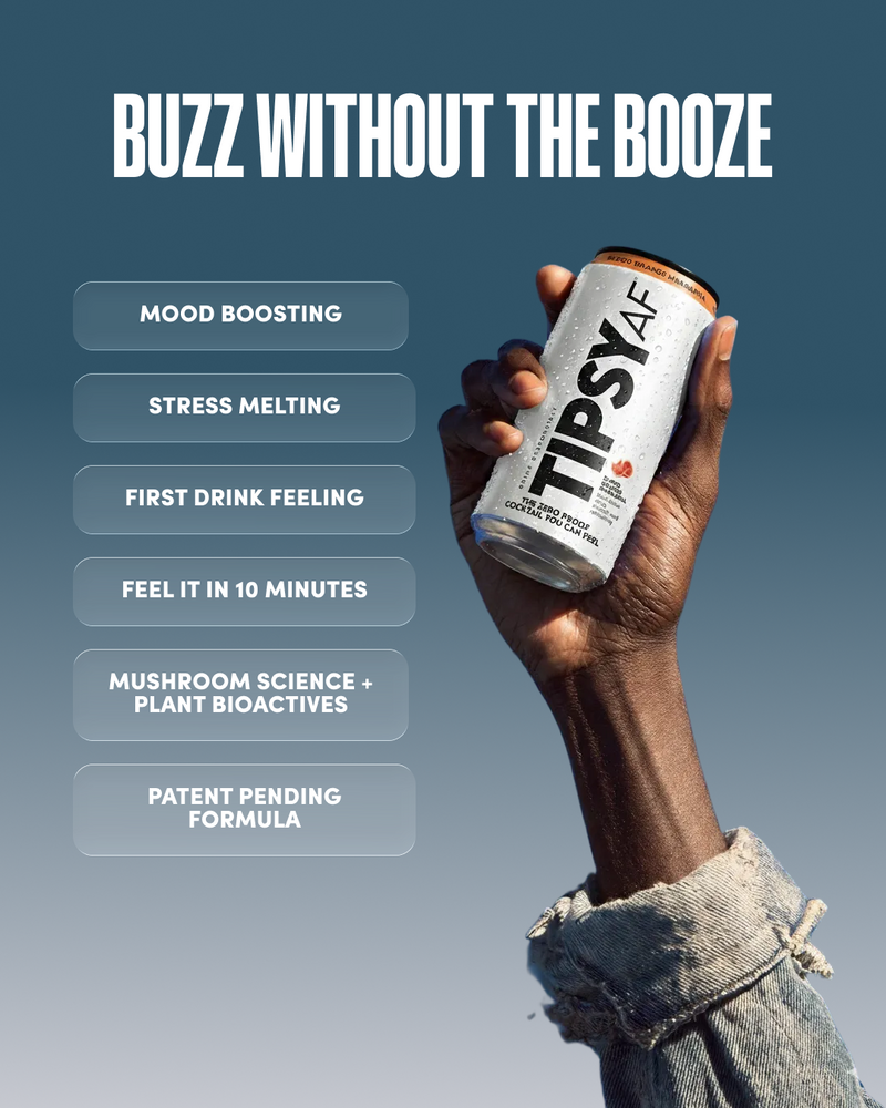 THE MOOD BOOSTING STRESS MELTING ZERO PROOF COCKTAIL